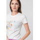 TSHIRT CASUAL F BICICLETA COLOR WHITE-S