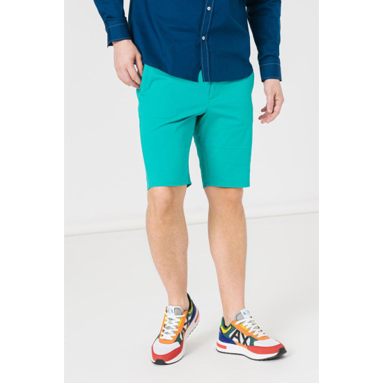 PANTALONI SCURT CASUAL BARBATI GREEN M