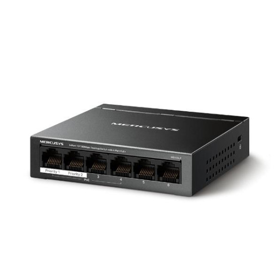 MERCUSYS DESKTOP SWITCH 6PORT MS106LP MERCUSYS DESKTOP SWITCH 6PORT MS106LP