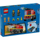 CAMION DE POMPIERI CU SCARA, LEGO 60463