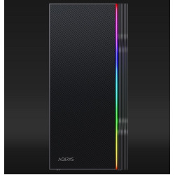 Carcasa Aqirys Electra Midi Tower Black  RGB