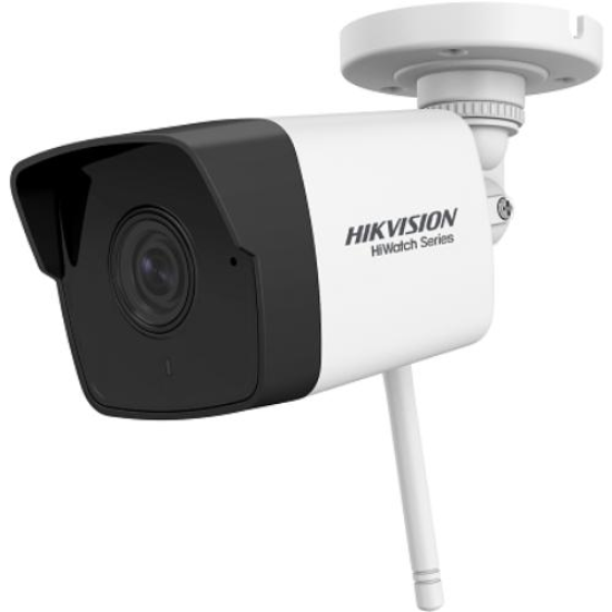 Camera supraveghere WIFI bullet Hikvision Hiwatch HWI-B120H-D/W(D); 2MP; 1/2.8 progressive scan CMOS; rezolutie: 1920 x 1080@30fps; iluminare: Color: 0.01 Lux @ (F1.2, AGC ON), 0.028 Lux @ (F2.0, AGC ON); lentila: 2.8mm, unghi vizualizare:  horizontal FOV