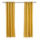 Set 2 draperii catifea 140x270 cm - Galbene Set 2 draperii catifea 140x270 cm - Galbene