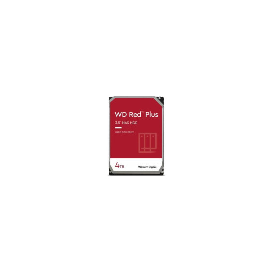 HDD intern WD, 3.5, 4TB, Red Plus NAS, 3.5, SATA3, 5400rpm, 256MB HDD intern WD, 3.5, 4TB, Red Plus NAS, 3.5, SATA3, 5400rpm, 256MB
