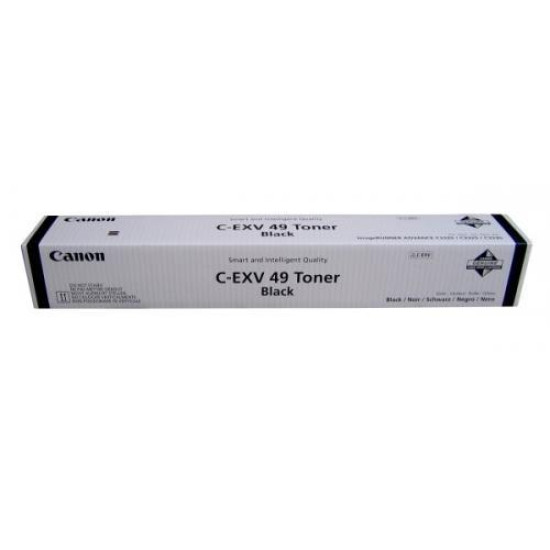 Toner Canon EXV49B, black, capacitate 36000 pagini, pentru iR Advance C3300i, 3320i, 3325i Toner Canon EXV49B, black, capacitate 36000 pagini, pentru iR Advance C3300i, 3320i, 3325i