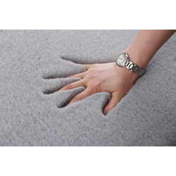 Covor Heinner Shaggy soft blanita Gri  70x140 cm