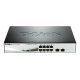 Switch D-Link DGS-1210-08P, 8 port, 10/100/1000 Mbps Switch D-Link DGS-1210-08P, 8 port, 10/100/1000 Mbps