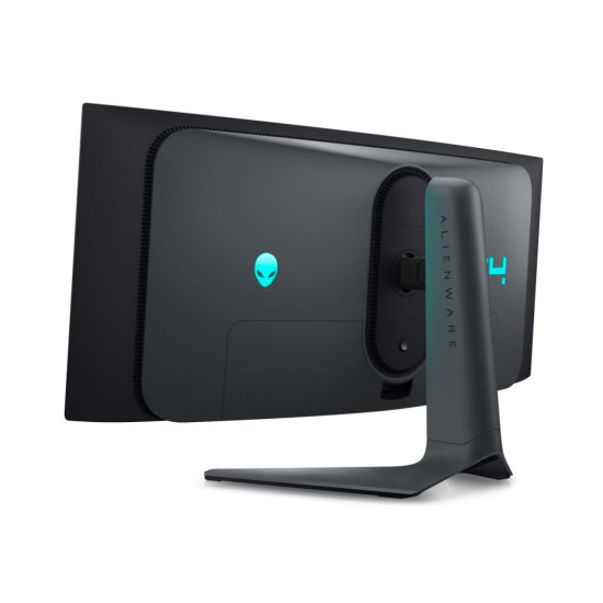 Monitor Dell Gaming Alienware 34'' AW3423DWF, 86.82 cm, Maximum preset resolution: DisplayPort: 3440 x 1440 at 165 Hz, HDMI: 3440 x 1440 at 100 Hz, Screen type Color Active Matrix, Panel technology QD OLED, Backlight OLED, Faceplate coating Anti reflectio