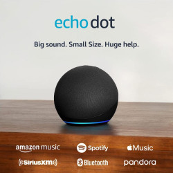 Amazon EchoDot5,Wifi,with Alexa,Charcoal