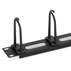 TRITON Inele organizatoare de cabluri ,1U,5 x big click-in ring,oval holes