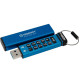 USB Flash Drive Kingston 128GB IronKey Keypad 200, USB 3.2 Gen1, FIPS 140-3 Lvl 3 (Pending) AES-256 Encrypted