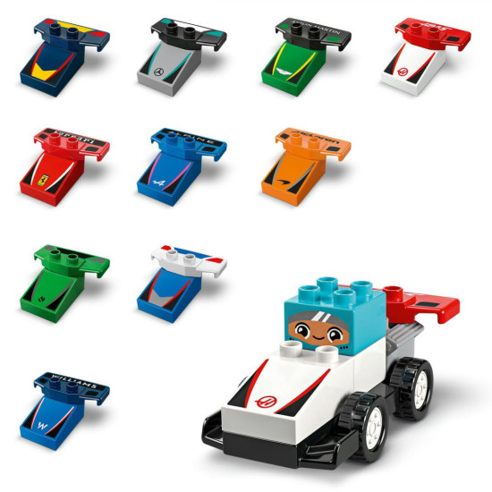 MASINI SI PILOTI DE CURSE F1, LEGO 10445 MASINI SI PILOTI DE CURSE F1, LEGO 10445