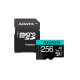 Card de Memorie MicroSD ADATA 256GB, Adaptor SD, Class 10