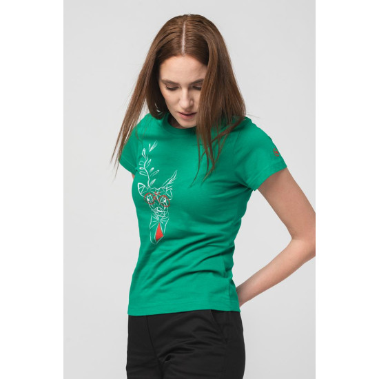 TRICOU  CERB FAMILIE FEMEI   K GREEN-XL