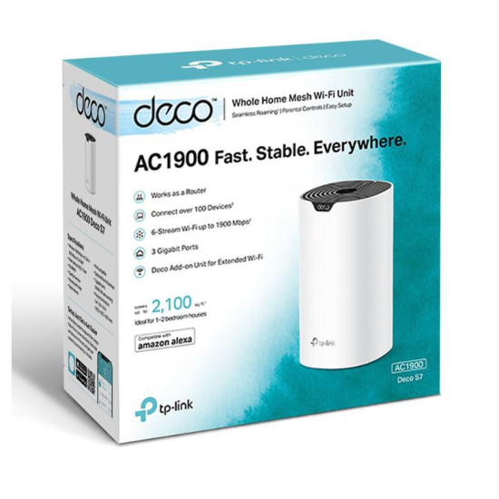 TP-LINK KIT AC1900 MESH WIFI 3PK DECO S7