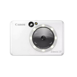 Imprimanta foto Canon Zoemini S2, 2 in 1 camera foto + imprimanta foto, tehnologie ZINK (zero ink) Viteza: 50 secunde pe poza, Rezolutie printare 314 X 600 dpi, Camera 8 megapixeli, blitz integrat, Bluetooth, NFC, compatibilitate IOS si Android, format po