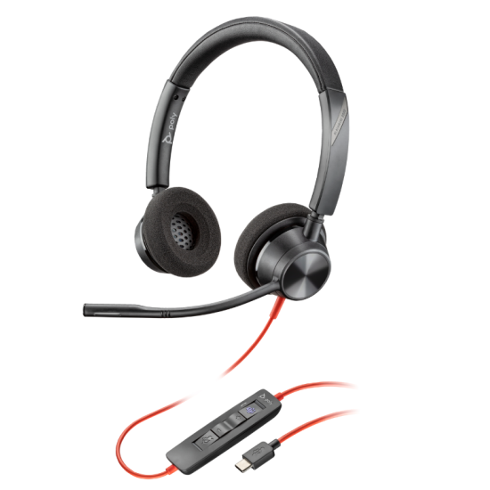 Poly BW 3220 Stereo USB-C HS +USB-C/A Poly BW 3220 Stereo USB-C HS +USB-C/A