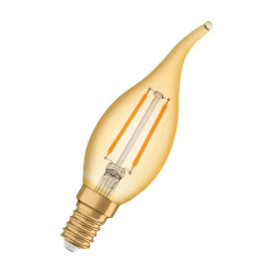 Bec LED Osram Vintage 1906 CLAS BA, E14, 2.5W (22W), 220 lm, lumina calda (2400K), cu filament