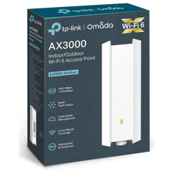 Wireless Access Point TP-Link EAP650-Outdoor, AX3000 Wireless Dual Band Indoor/Outdoor Access Point, 802.3at PoE, STANDARDE WIRELESS: IEEE 802.11ax/ac/n/g/b/a, interfata: 1× Port Ethernet (RJ-45) Gigabit (Suportă PoE 802.3at și Passive PoE), weather proof