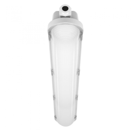 Lampa LED liniara Ledvance DP VAL 600, 18W, 220-240V, 2160 lm, luminaneutra (4000K), IP65, 60x6.8x7.7cm, policarbonat, Gri