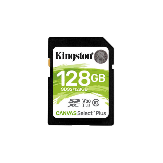 Card de Memorie SD Kingston Canvas Select Plus, 128GB, Class 10