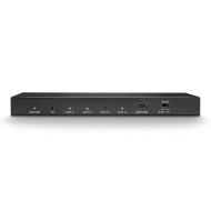 Splitter semnal video Lindy 4x HDMI 2.0 18G, latime de banda 18Gbps, rezolutie maxima 3840x2160, audio pass-through