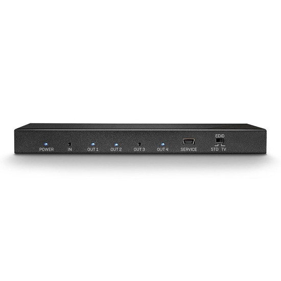 Splitter semnal video Lindy 4x HDMI 2.0 18G, latime de banda 18Gbps, rezolutie maxima 3840x2160, audio pass-through Splitter semnal video Lindy 4x HDMI 2.0 18G, latime de banda 18Gbps, rezolutie maxima 3840x2160, audio pass-through