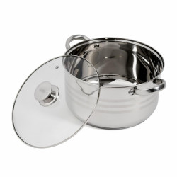 SEMIOALA INOX+CAPAC,  26x14,5 CM, 7 L, MYRA,  COOKING  BY HEINNER