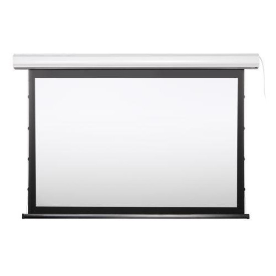 Ecran proiectie electric ESAC100, instalare perete/ tavan, margini de mascare negre pe 4 laturi, material pentru ecran lavabil, intretinere usoara, motor tubular silentios, consum redus de energie, Dimensiune zona de proiectie- 200 x 150 cm, Diagonala- 25 Ecran proiectie electric ESAC100, instalare perete/ tavan, margini de mascare negre pe 4 laturi, material pentru ecran lavabil, intretinere usoara, motor tubular silentios, consum redus de energie, Dimensiune zona de proiectie- 200 x 150 cm, Diagonala- 25