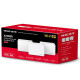 Mercusys AX3000 Whole Home Wi-Fi system HALO H80X(3-PACK),wi-fi 6 Dual-Band, Standarde Wireless: IEEE 802.11ax/ac/n/a 5 GHz, IEEE 802.11ax/n/b/g 2.4 GHz, viteza wireless: 2402 Mbps on 5 GHz, 574 Mbps on 2.4 GHz, Securitate wireless: WPA-PSK/WPA2-PSK/WPA3,