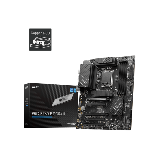 MB MSI PRO B760-P DDR4 II MB MSI PRO B760-P DDR4 II