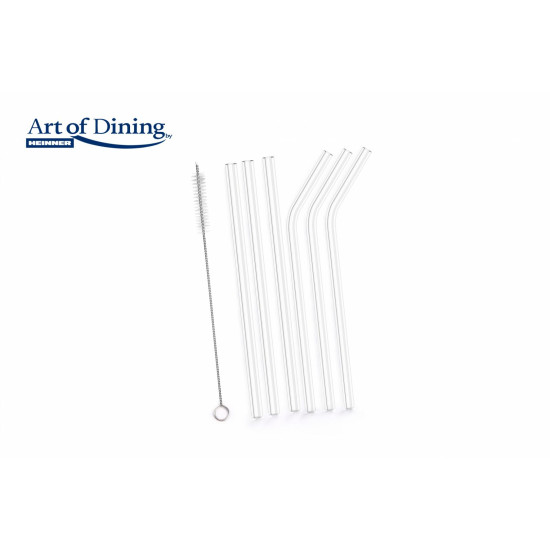 SET 6 PAIE DIN STICLA+PERIE PENTRU CURATARE, ART OF DINING BY HEINNER SET 6 PAIE DIN STICLA+PERIE PENTRU CURATARE, ART OF DINING BY HEINNER