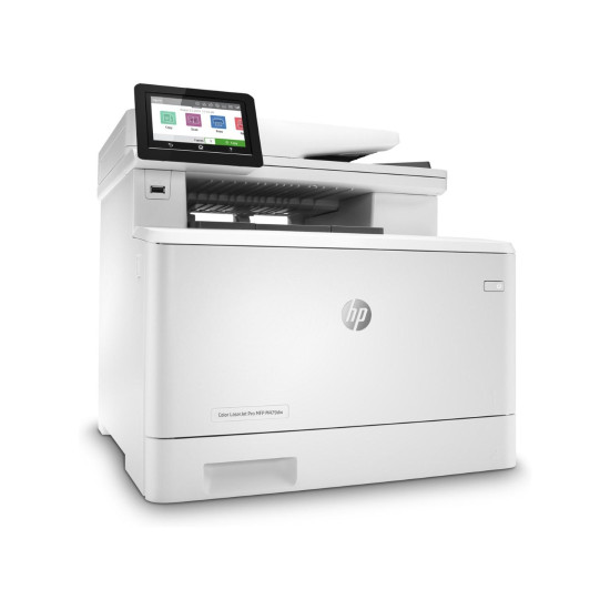 Multifunctional laser color HP M479DW, Dimensiune A4, (Printare, Copiere, Scanare), Viteza 27 ppm, Rezolutie 600 x 600 dpi, Procesor 1200 MHz, Memorie standard 512 MB NAND Flash,512 MB DRAM, Limbaje de printare HP PCL 6, HP PCL 5c, HP postscript level 3 e