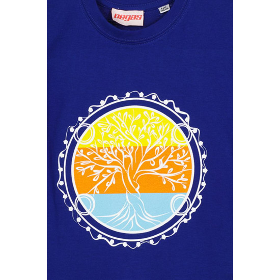 TRICOU ROATA FAMILIE COPII ROYAL BLUE-10 TRICOU ROATA FAMILIE COPII ROYAL BLUE-10