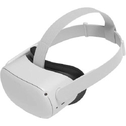 VR Headset Oculus Quest 2 256GB,Resolution: 1832 x 1920, Refresh rate: 72 Hz, compatible device: Desktop PC, interface: 1x USB-C, Colour: white, Package contents: 1 x Charging Cable 1 x VR Glasses 2 x Controller 2 x AA Battery 1 x Power Adapter 1 x Spacer