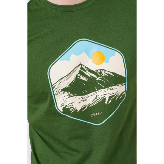 TRICOU CASUAL MOLDOVEANU BARBATI BOTTLE GREEN-M TRICOU CASUAL MOLDOVEANU BARBATI BOTTLE GREEN-M