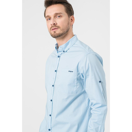 CAMASA CASUAL BARBATI LIGHT BLUE M