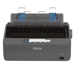 Imprimanta matriceala mono Epson LQ-350, dimensiune A4, numar ace: 24 pini, viteza 10cpi, rezolutie 360x180dpi, memorie 128KB, limbaje de printare IBM 2390 Plus, ESC/P2, interfata USB 2.0, Bidirectional parallel, RS-232, consumabile: S015633, optional: su