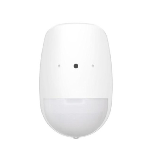 Detector PIR wireless  Hikvision DS-PDPG12P-EG2-WE, frecventa de operare: 868MHz, Tri-X Wireless, raza dedetectie: 12M, unghi detectie: 85.9°, viteze detectie: 0.3 to 2 m/s,imunitate la animale pana la 30 kg, tamper fata si spate,complet configurabil la d