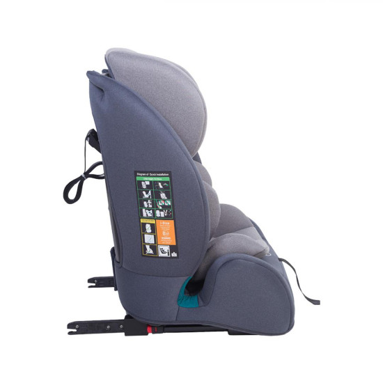 Scaun auto76-150CM,isofix/top tether,gri Scaun auto76-150CM,isofix/top tether,gri