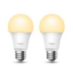 TP-Link Tapo L510E Smart bulb White 2 PACK, Yellow Wi-Fi, Dimmable, E27, Wi-Fi Protocol IEEE 802.11b/g/n, Wi-Fi Frequency 2.4 GHz Wi-Fi, 220–240 V, 50/60 Hz, 73 Ma, 806 lumens, 2,700 K, 8.7 W.