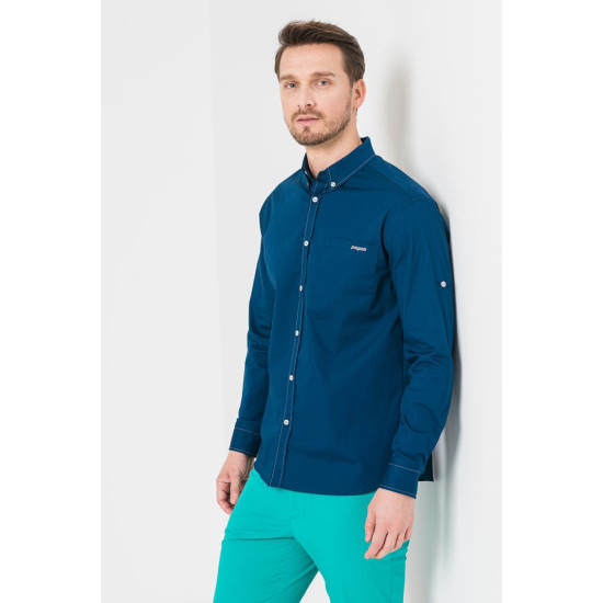 CAMASA CASUAL BARBATI LIGHT NAVY S