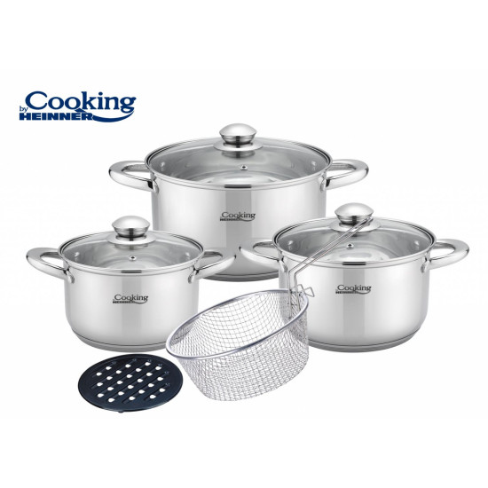 SET GATIT DIN INOX 8 PIESE, VICTORIA, COOKING BY HEINNER