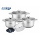 SET GATIT DIN INOX 8 PIESE, VICTORIA, COOKING BY HEINNER