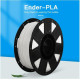 CREALITY ENDER PLA 3D Printer Filament, White, 1KG, Printing temperature: 200, Filament diameter: 1.75mm, Tensile strength: 60MPa, Size of filament wheel: Diameter 200mm, height 70mm, hole diameter 56mm.