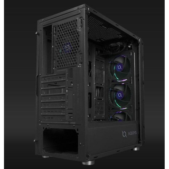 Carcasa Aqirys Antares Midi Tower Black  RGB