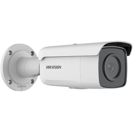 Camera supraveghere Hikvision IP bullet DS-2CD2T66G2-2I(4mm)C, 6MP, low- light powered by Darkfighter, Acusens deep learning algorithms- filtrarea alarmelor false dupa corpul uman si masini, senzor 1/2.4