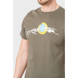 TRICOU CASUAL MANA BICICLETA BARBATI CASTOR GRAY-L