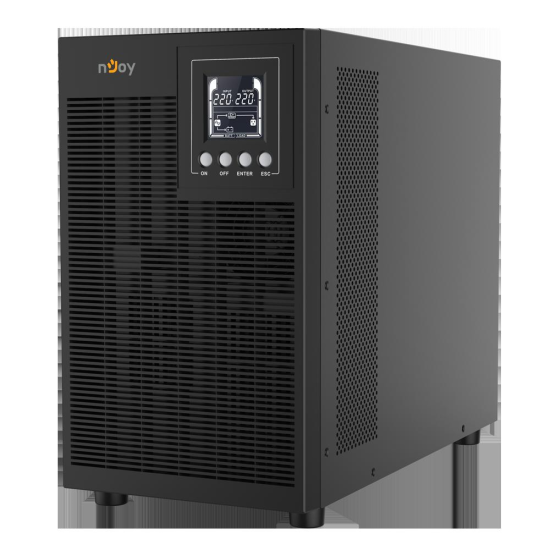 UPS nJoy Echo Pro 3000, 3000VA/2400W, On-line, LED UPS nJoy Echo Pro 3000, 3000VA/2400W, On-line, LED