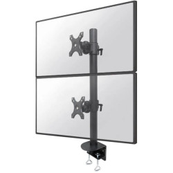 Suport Monitor de Birou Dublu, Neomounts by Newstar FPMA-D960DVBLACKPLUS, 17